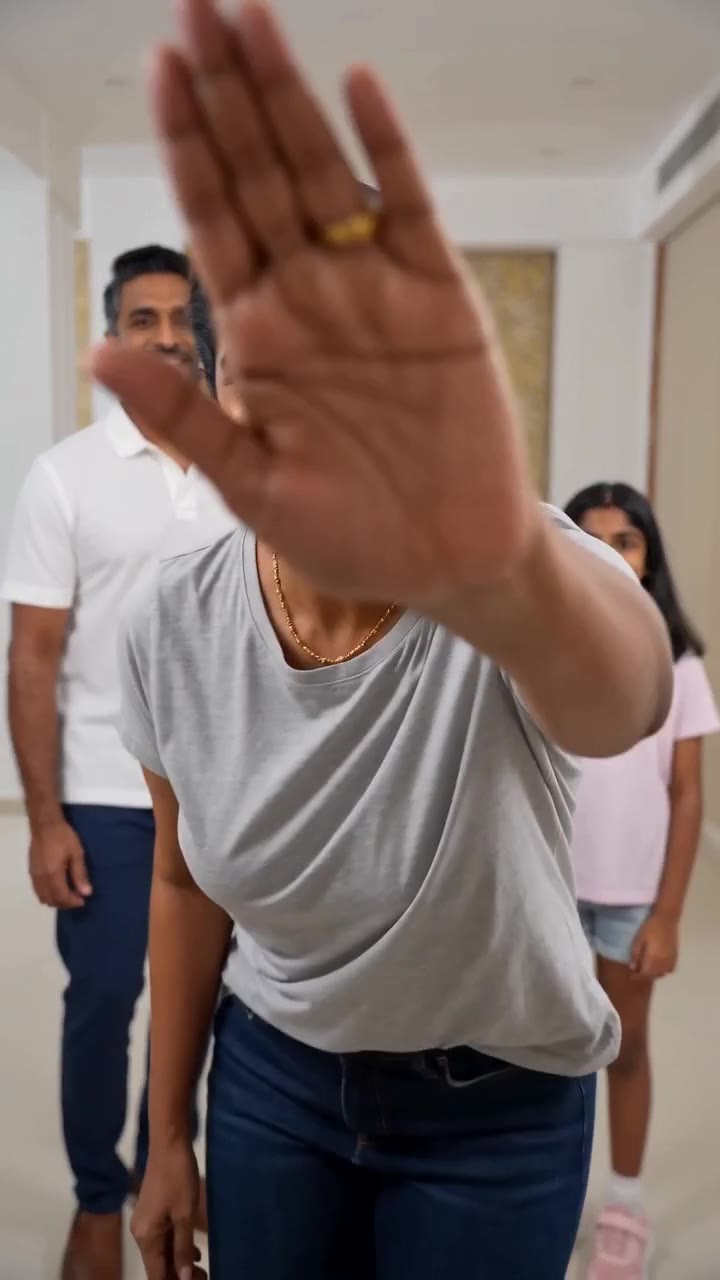 Generate a 15-second video, live-action cinematic style, bright festive Kerala O